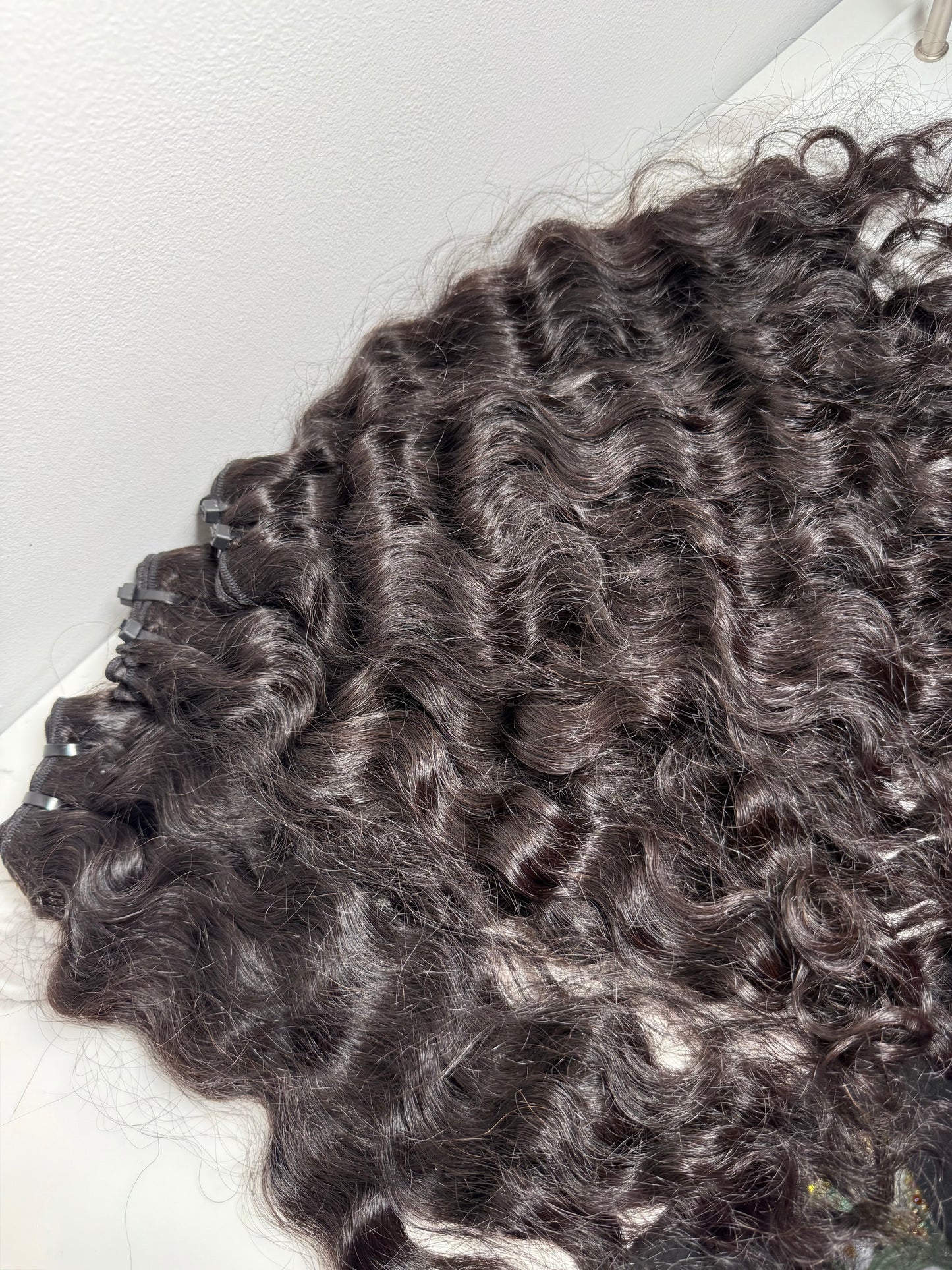(3) 16” Cambodian Curly